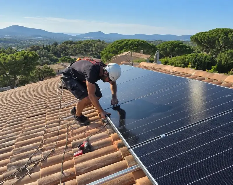 Installateur panneaux solaires Mévouillon — pose photovoltaïque sur toiture
