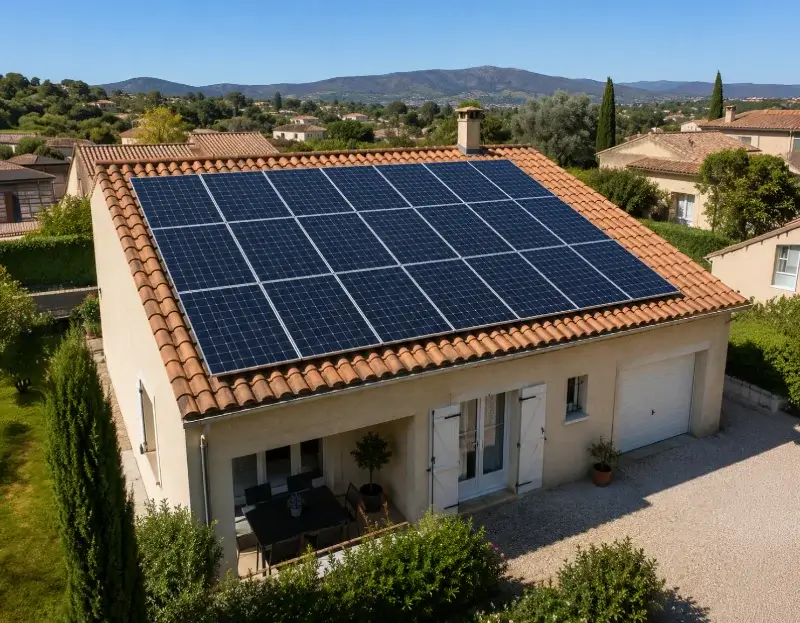 Prime à l'autoconsommation panneaux solaires Mévouillon — aide financière de l'État